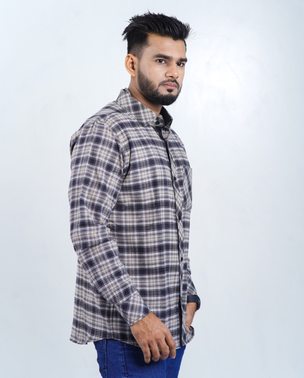 Winter Flannel Check Shirt - Image 3