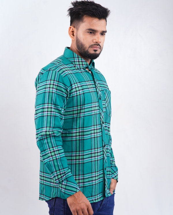 Winter Flannel Check Shirt - Image 3