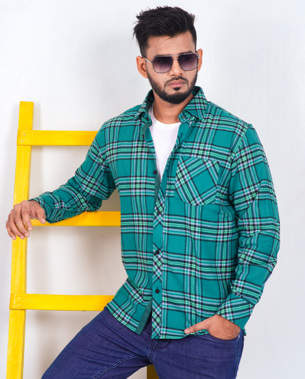Winter Flannel Check Shirt