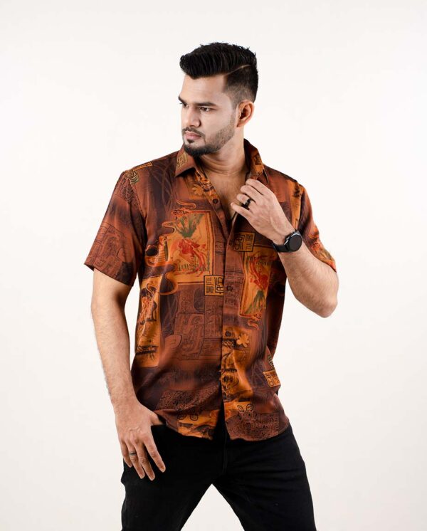 Half Sleeve Shirt T130 - Image 3
