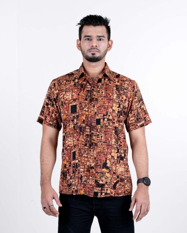 Half sleeve Shirt T-404 - Image 4