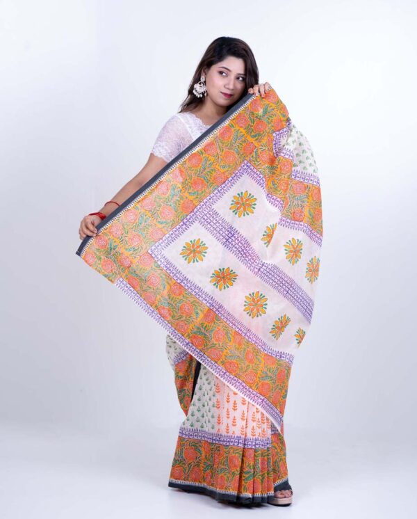 Tangail Tant Saree. S-9009 - Image 3