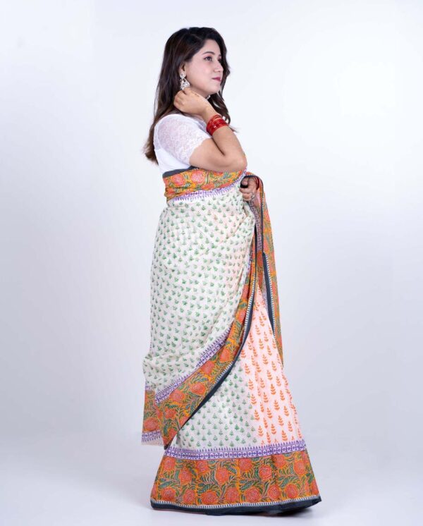 Tangail Tant Saree. S-9009 - Image 5