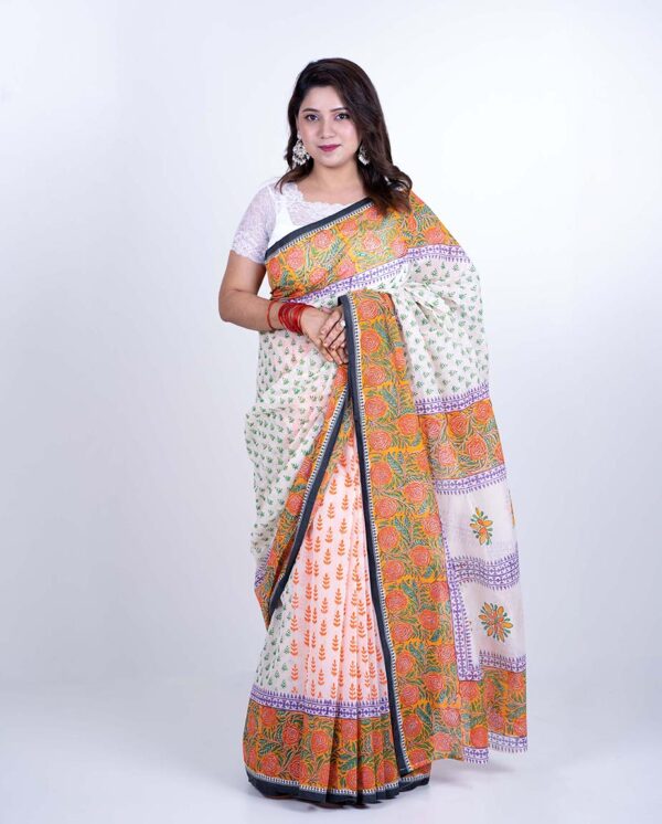 Tangail Tant Saree. S-9009