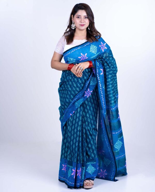 Tangail Tant Saree. S-9007