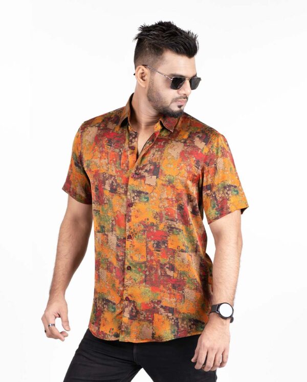 Half sleeve Shirt T-411 - Image 4