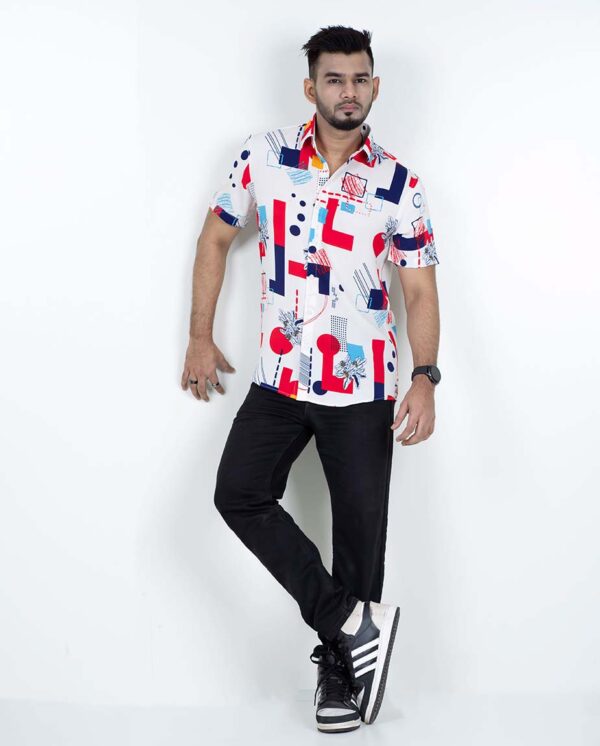 Half sleeve Shirt T-419 - Image 2