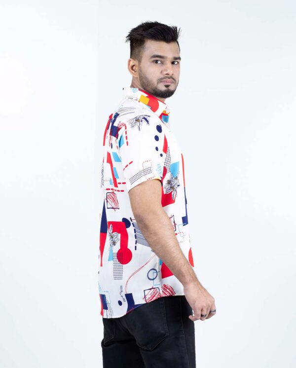 Half sleeve Shirt T-419 - Image 6