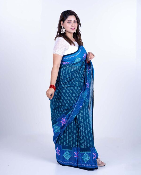 Tangail Tant Saree. S-9007 - Image 5