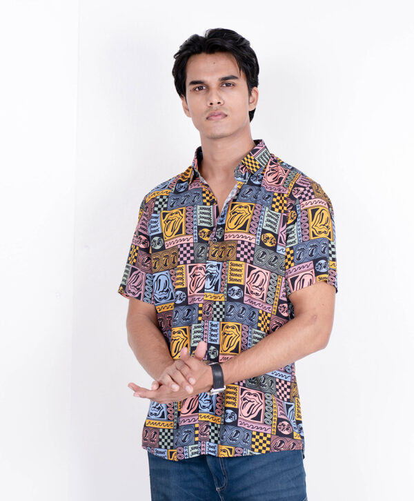 Half sleeve Shirt T-427 - Image 3