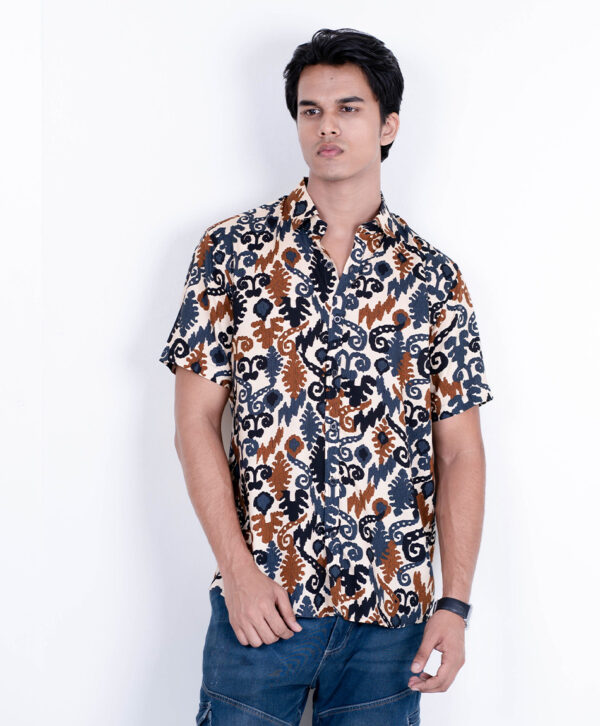 Half sleeve Shirt T-425 - Image 2