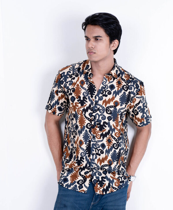 Half sleeve Shirt T-425 - Image 3