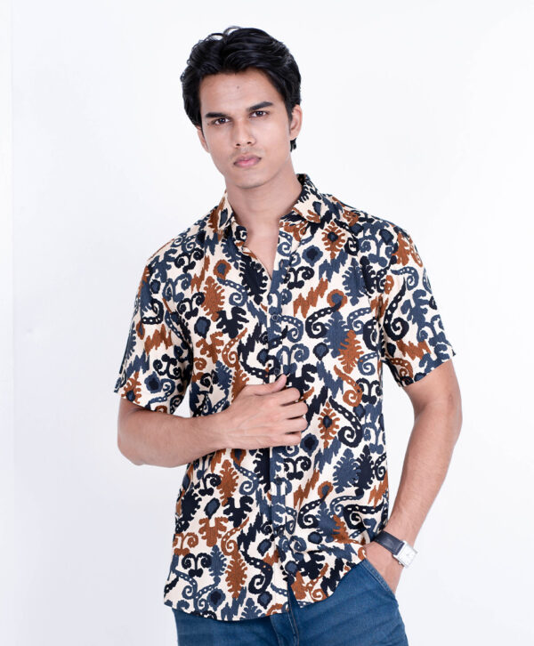 Half sleeve Shirt T-425 - Image 4