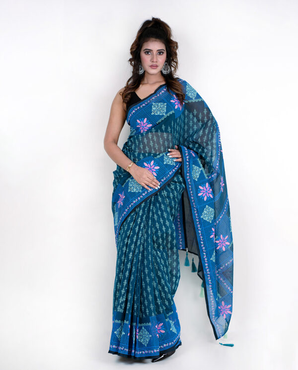 Tangail Tant Saree. S-9013