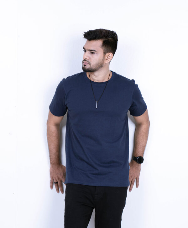 Mens Solid T-Shirt - Image 2