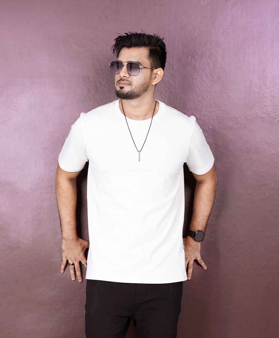 Mens Solid T-Shirt