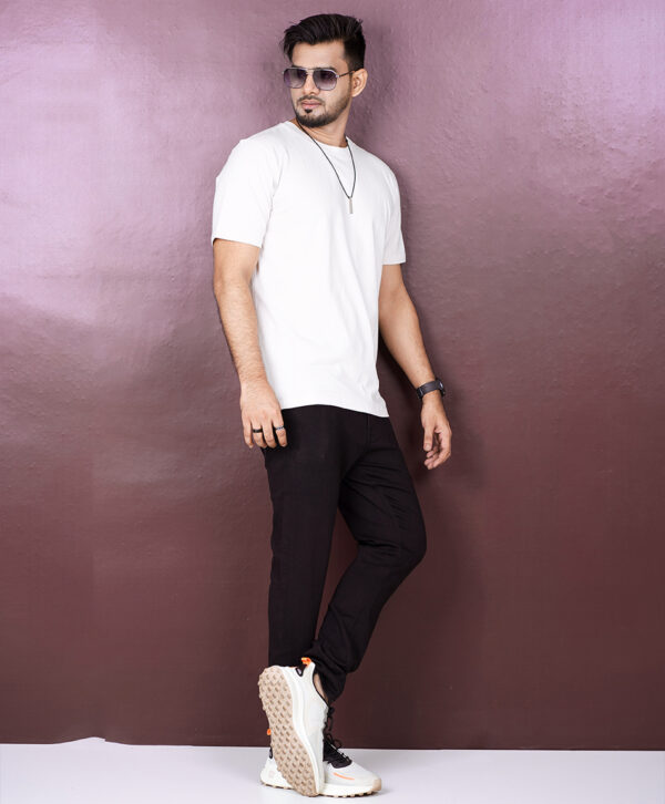 Mens Solid T-Shirt - Image 2