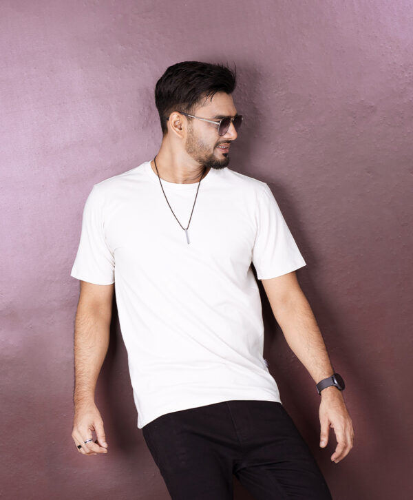 Mens Solid T-Shirt - Image 6
