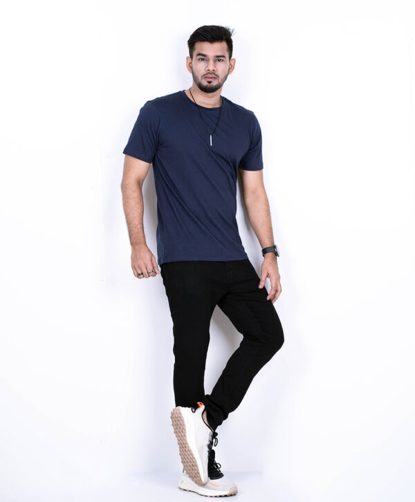 Mens Solid T-Shirt - Image 3