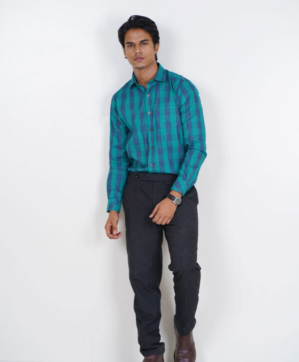Pastel Check Formal Shirt - Image 2