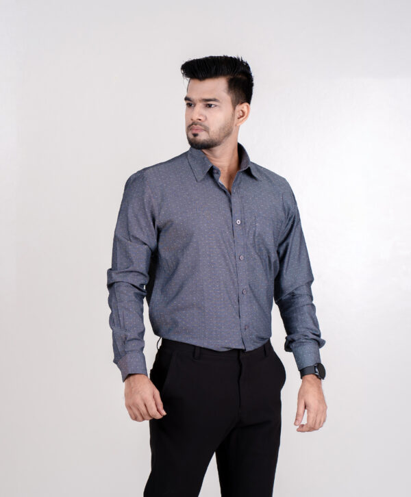 Deep Gray Formal Shirt - Image 2
