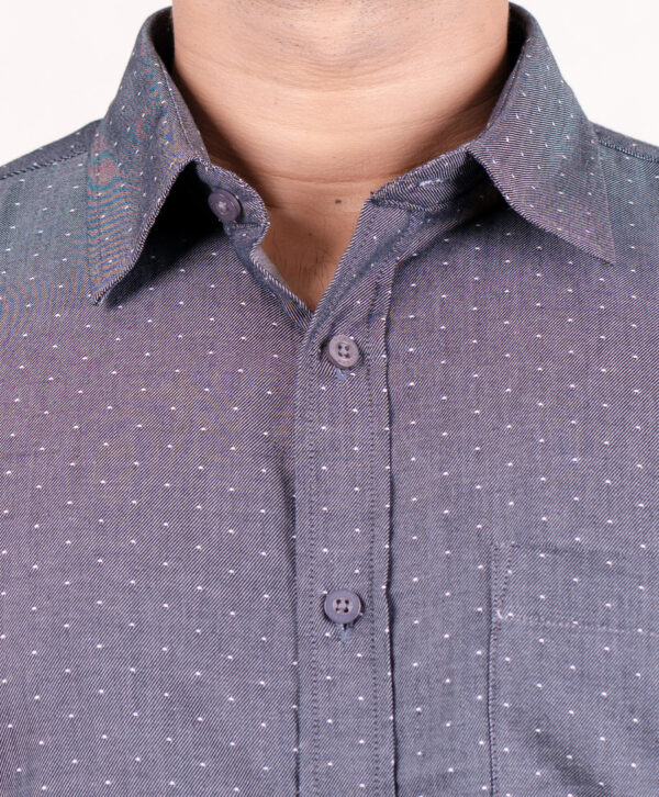 Deep Gray Formal Shirt - Image 4