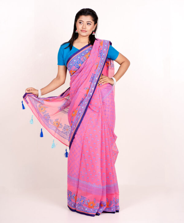 Tangail Tant Saree S-9015 - Image 2