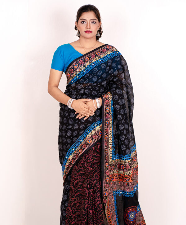 Tangail Tant Saree S-9017 - Image 2