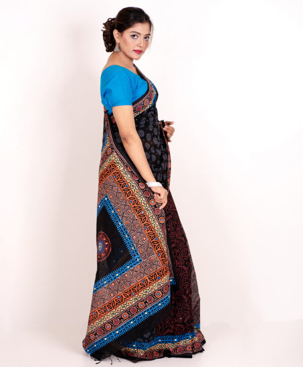 Tangail Tant Saree S-9017 - Image 3