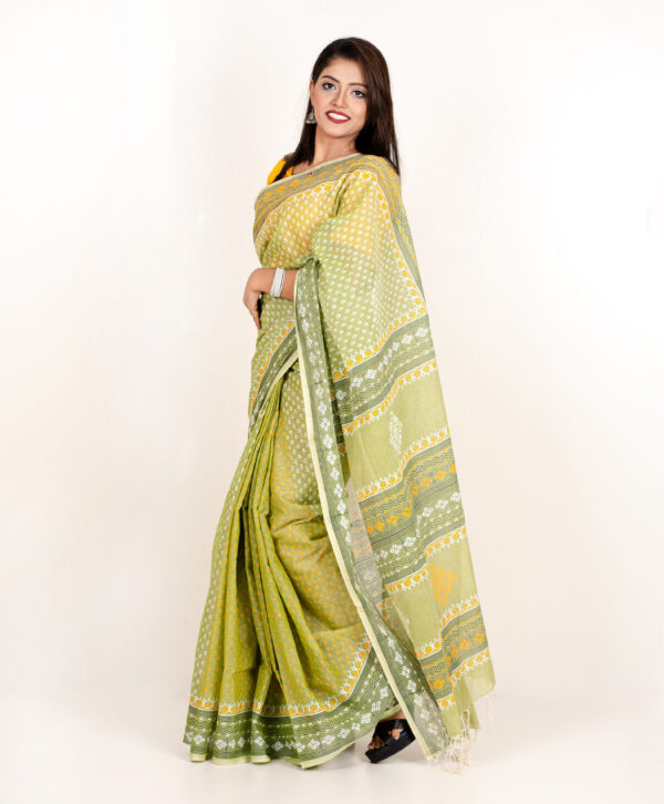 Tangail Tant Saree S-9016 - Image 5